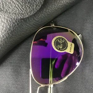 Ray-Ban | Accessories | Rayban 326 Purple Aviator Sunglasses  display picture 1
